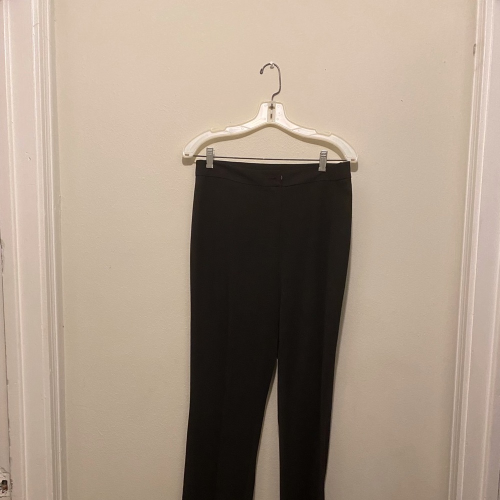 Black 87%polyester pants.